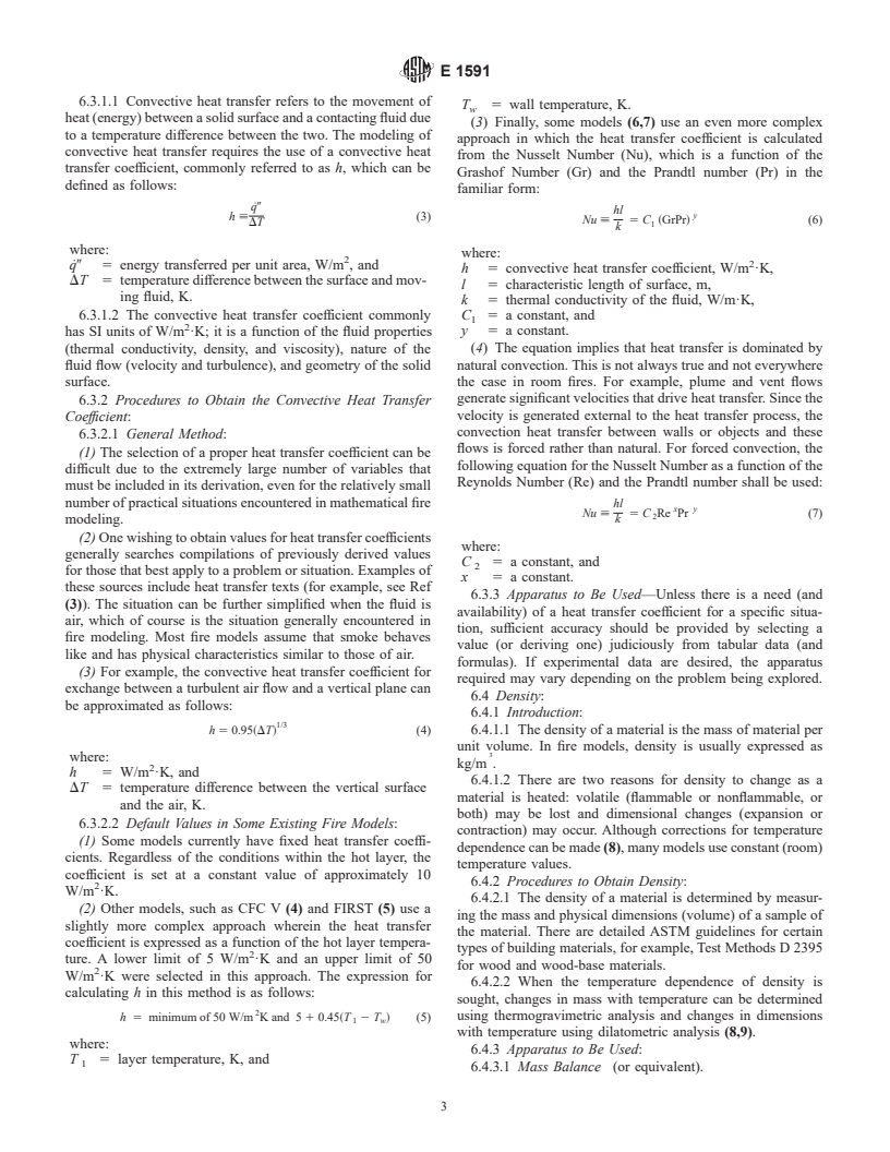 ASTM E1591-00 - Standard Guide for Obtaining Data for Deterministic Fire Models