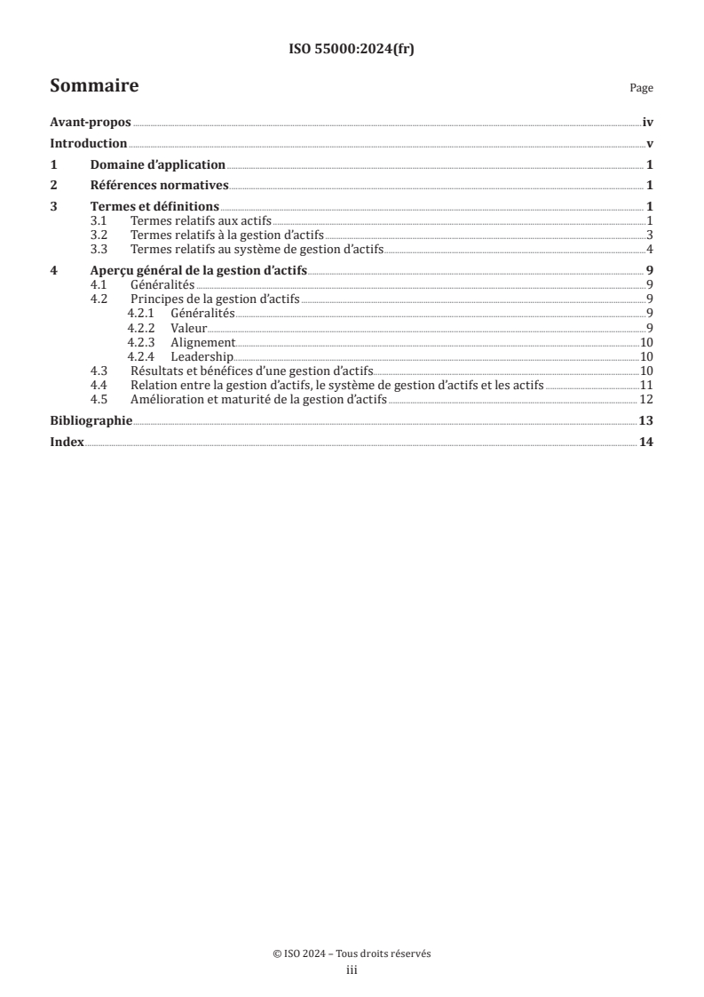 ISO 55000:2024 - Gestion d'actifs — Vocabulaire, aperçu général et principes
Released:3. 07. 2024