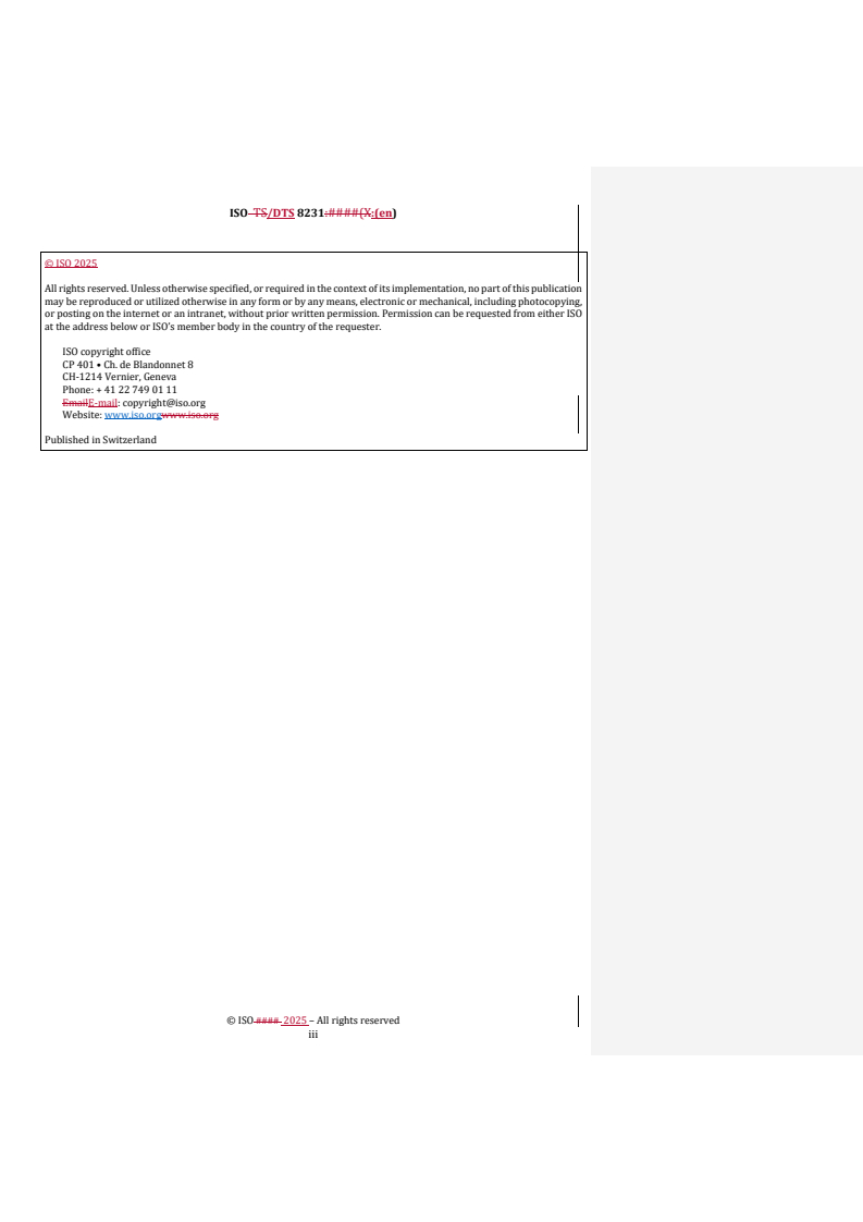 REDLINE ISO/DTS 8231 - Road vehicles – Visibility – Requirements and recommendations for automotive interior display systems
Released:15. 04. 2025