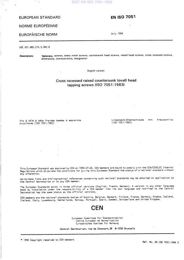 EN ISO 7051:1996