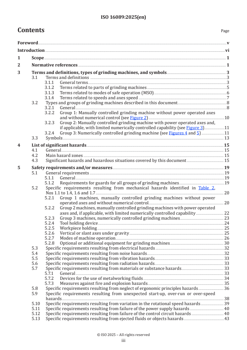 ISO 16089:2025 - Machine tools — Safety — Stationary grinding machines
Released:21. 02. 2025