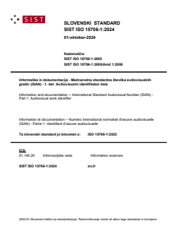 ISO 15706-1:2023 ISO 15706-1:2024 - Page 1 preview