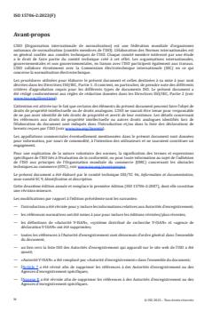 ISO 15706-2:2023 - Information and documentation — International Standard Audiovisual Number (ISAN) — Part 2: Version identifier
Released:25. 01. 2023 - Page 4 preview