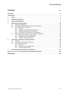 SIST ISO 11620:2023 ISO 11620:2023 - Information and documentation — Library performance indicators
Released:1. 06. 2023 - Page 3 preview
