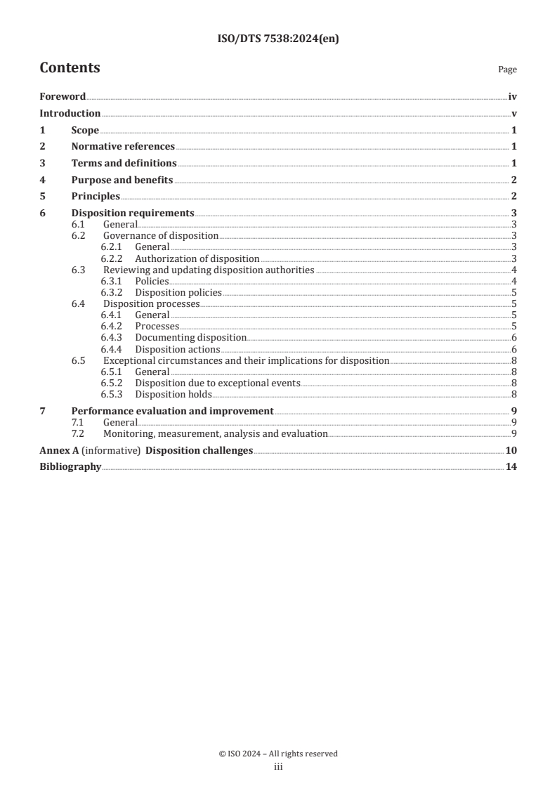 ISO/DTS 7538 - Functional requirements for disposition of records
Released:7. 05. 2024