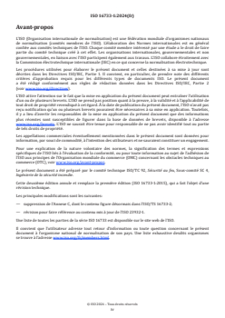 ISO 16733-1:2024 ISO 16733-1:2024 - Ingénierie de la sécurité incendie — Sélection de scénarios d'incendie et de feux de dimensionnement — Partie 1: Sélection de scénarios d'incendie de dimensionnement
Released:11/12/2024 - Page 4 preview