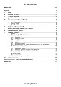 ISO 18563-3:2024 - Non-destructive testing — Characterization and verification of ultrasonic phased array equipment — Part 3: Complete systems
Released:1. 05. 2024 - Page 3 preview