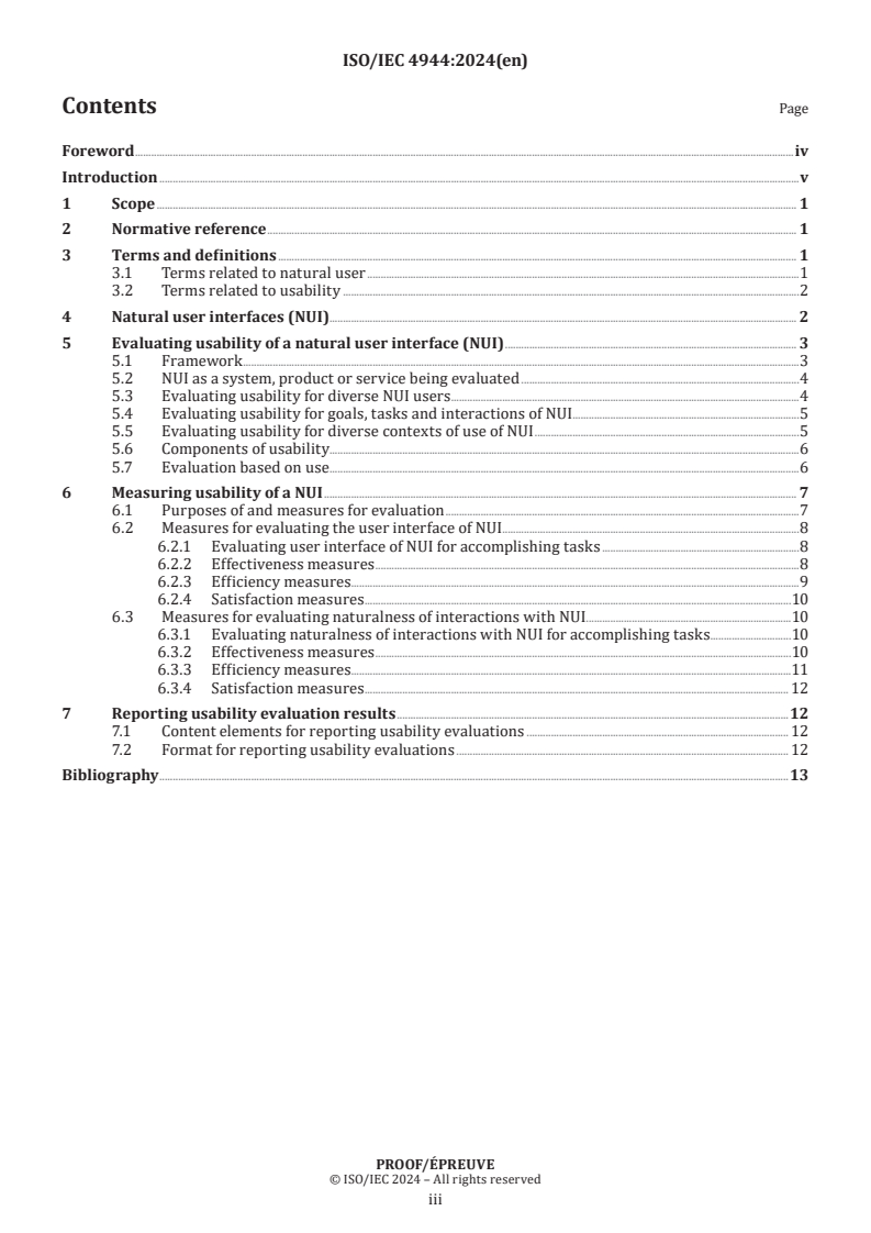 ISO/IEC PRF 4944 - Information technology — User interfaces — Evaluating usability of natural user interfaces
Released:22. 07. 2024