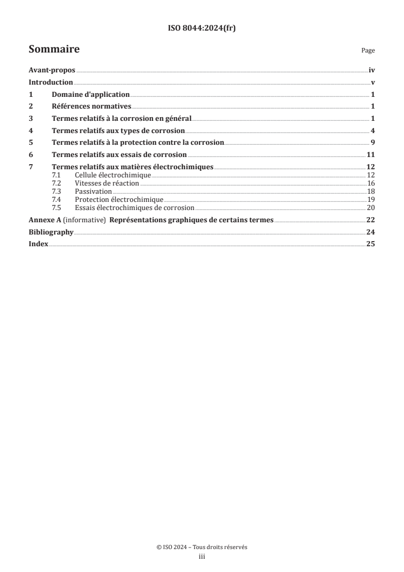 ISO 8044:2024 - Corrosion des métaux et alliages — Vocabulaire
Released:12/17/2024