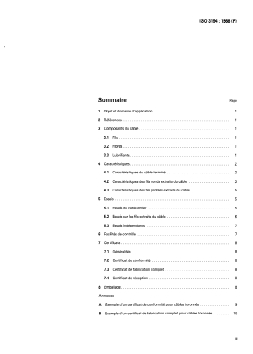 SIST ISO 3154:1996 ISO 3154:1988 - Câbles d'extraction toronnés utilisés dans les mines — Conditions techniques de réception
Released:6/23/1988 - Page 3 preview