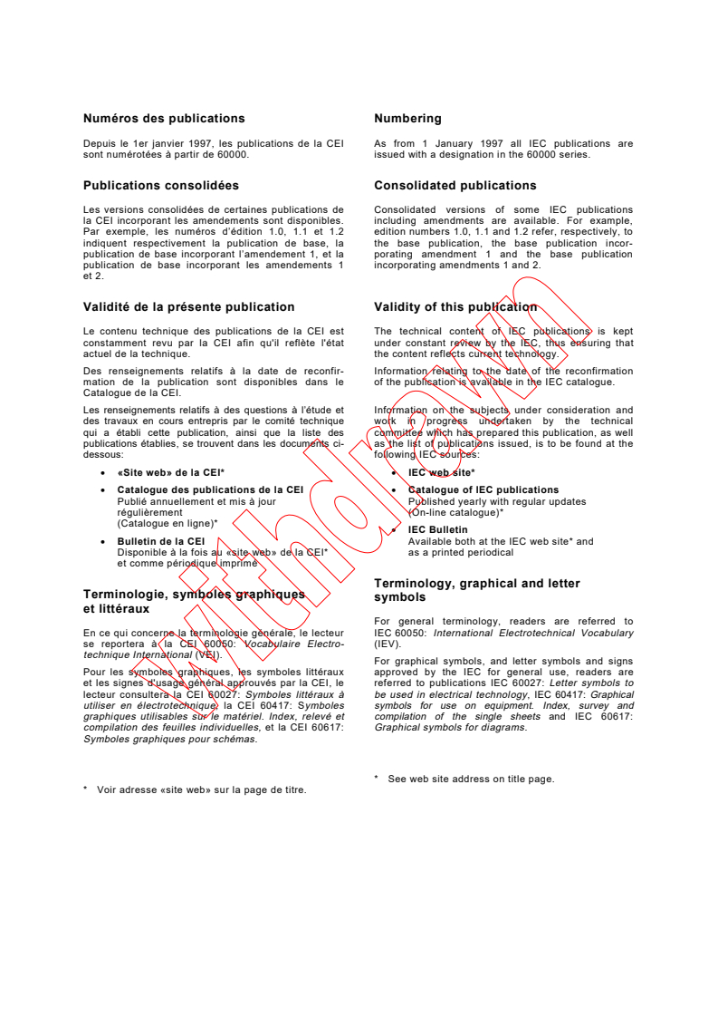 IEC 61770:1998 IEC 61770:1998 - Electric appliances connected to the water mains - Avoidance of backsiphonage and failure of hose-sets
Released:10/16/1998
Isbn:2831848156 - Page 2 preview