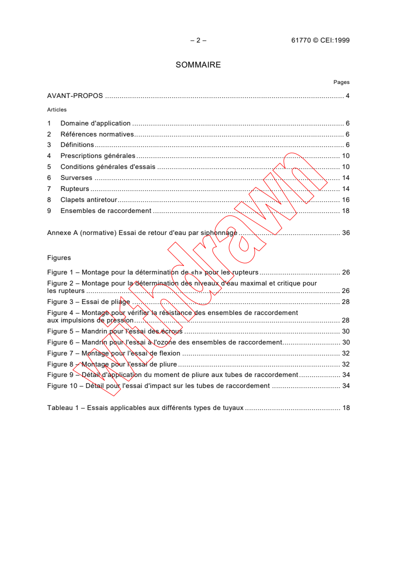 IEC 61770:1998 IEC 61770:1998 - Electric appliances connected to the water mains - Avoidance of backsiphonage and failure of hose-sets
Released:10/16/1998
Isbn:2831848156 - Page 4 preview