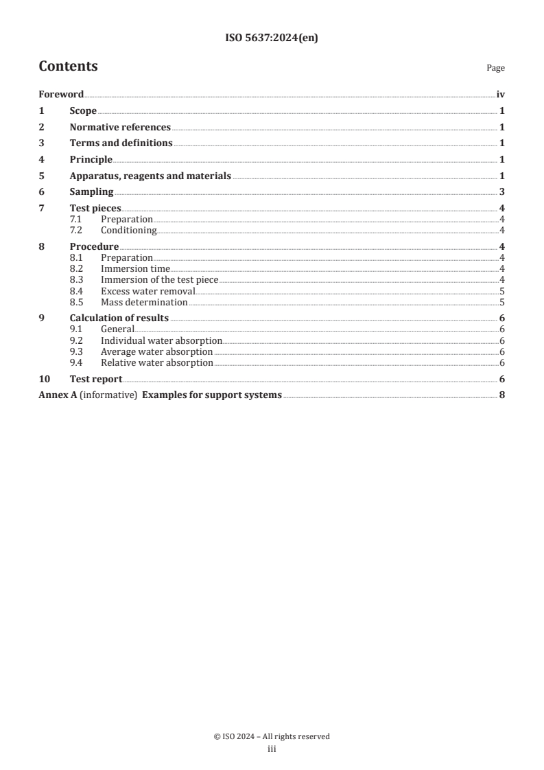 ISO 5637:2024 - Paper and board — Determination of water absorption after immersion in water
Released:2. 10. 2024