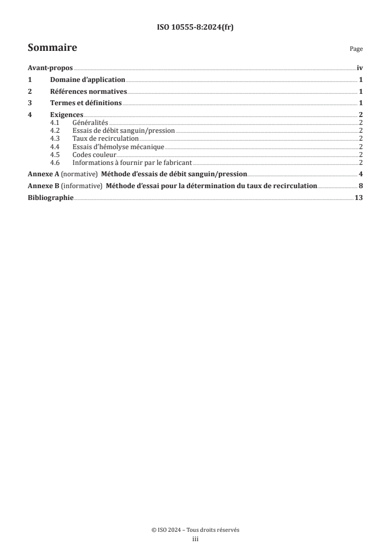 ISO 10555-8:2024 - Cathéters intravasculaires — Cathéters stériles et non réutilisables — Partie 8: Cathéters destinés au traitement extracorporel du sang
Released:17. 08. 2024