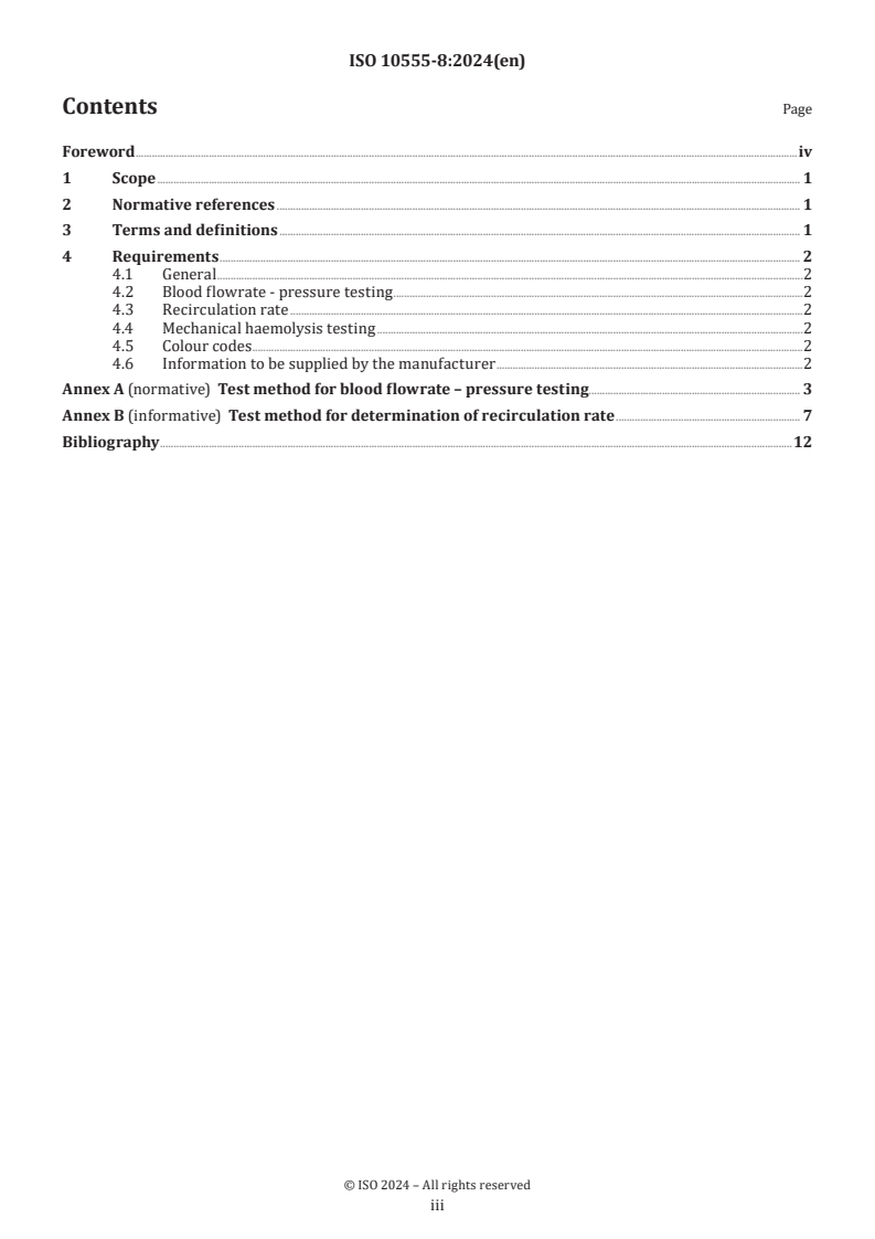 ISO 10555-8:2024 - Intravascular catheters — Sterile and single-use catheters — Part 8: Catheters for extracorporeal blood treatment
Released:17. 08. 2024