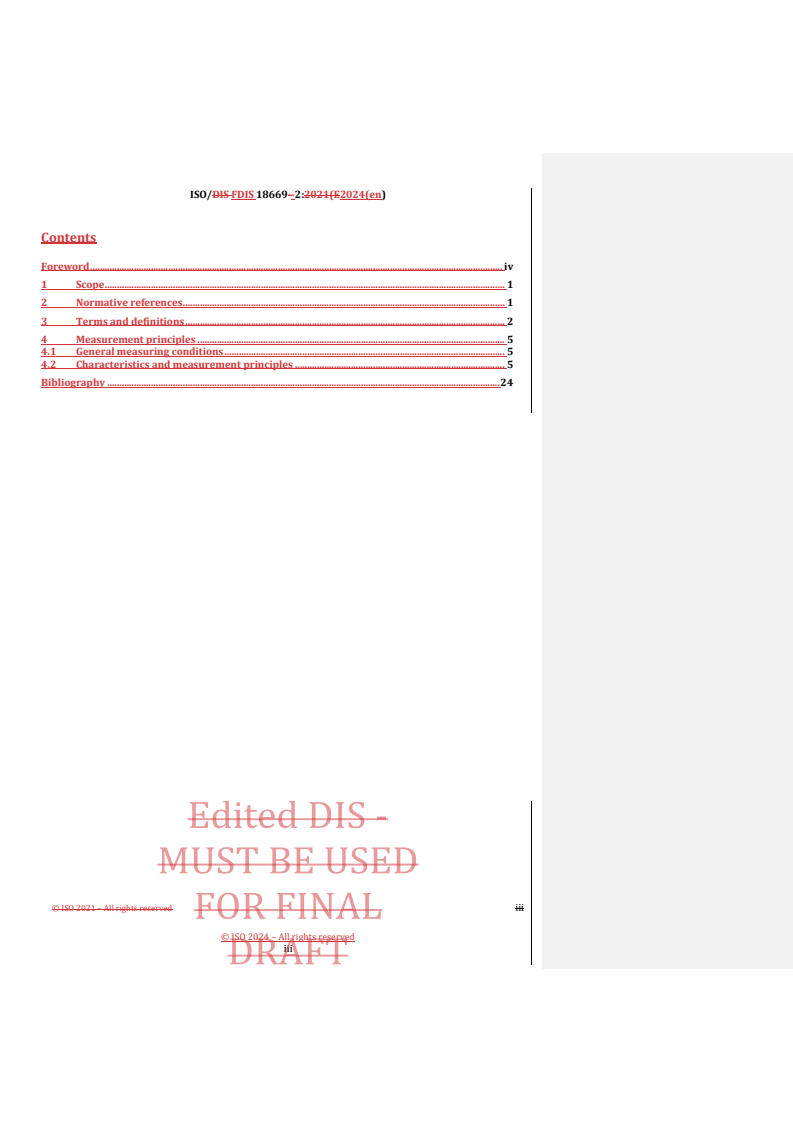 REDLINE ISO/FDIS 18669-2 - Internal combustion engines — Piston pins — Part 2: Inspection measuring principles
Released:25. 09. 2024