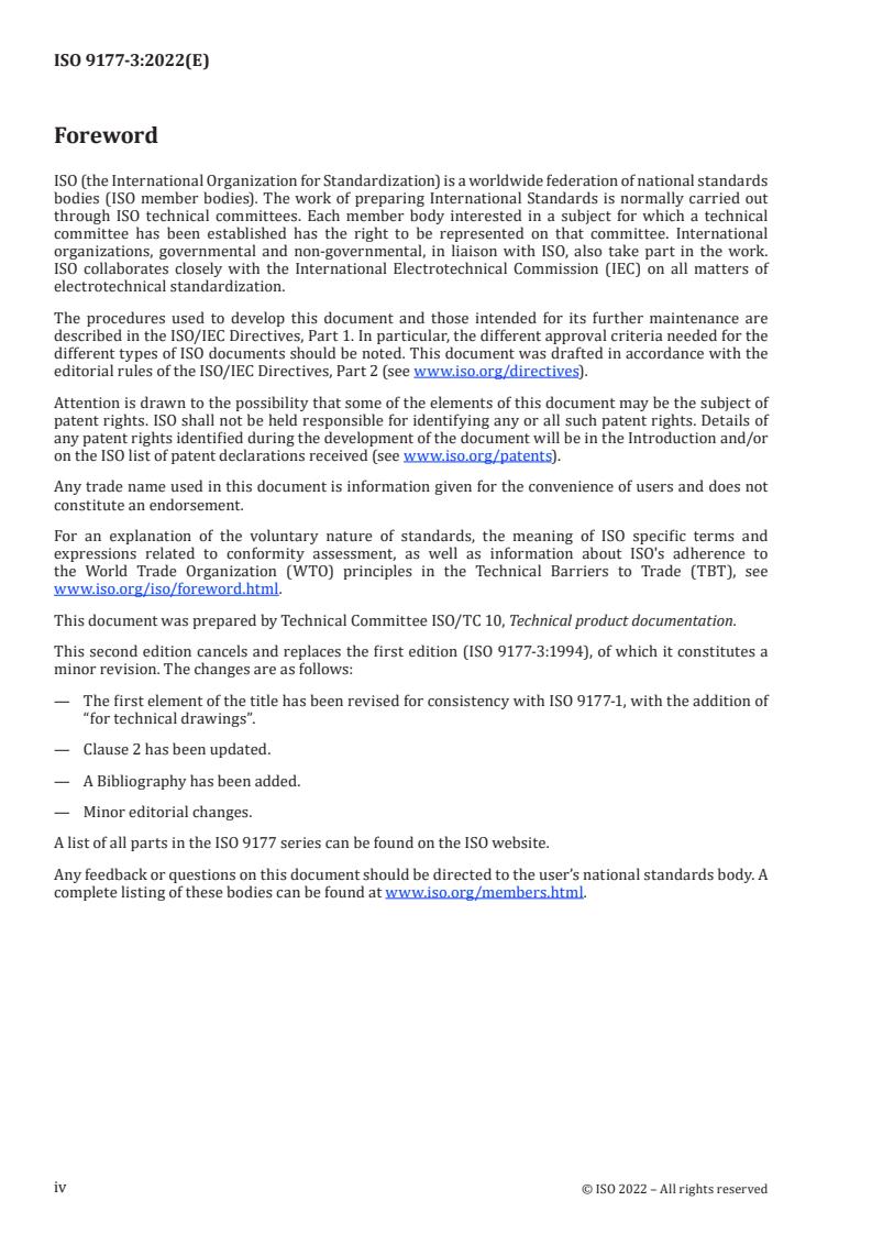 ISO 9177-3:2022 ISO 9177-3:2022 - Mechanical pencils for technical drawings — Part 3: Black leads — Bending strengths of HB leads
Released:1/26/2022 - Page 4 preview