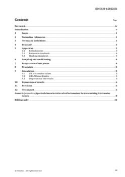 SIST ISO 5631-1:2023 ISO 5631-1:2022 - Paper and board — Determination of colour by diffuse reflectance — Part 1: Indoor daylight conditions (C/2°)
Released:19. 07. 2022 - Page 3 preview