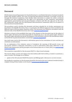 ISO 5631-2:2022 - Paper and board — Determination of colour by diffuse reflectance — Part 2: Outdoor daylight conditions (D65/10°)
Released:19. 07. 2022 - Page 4 preview