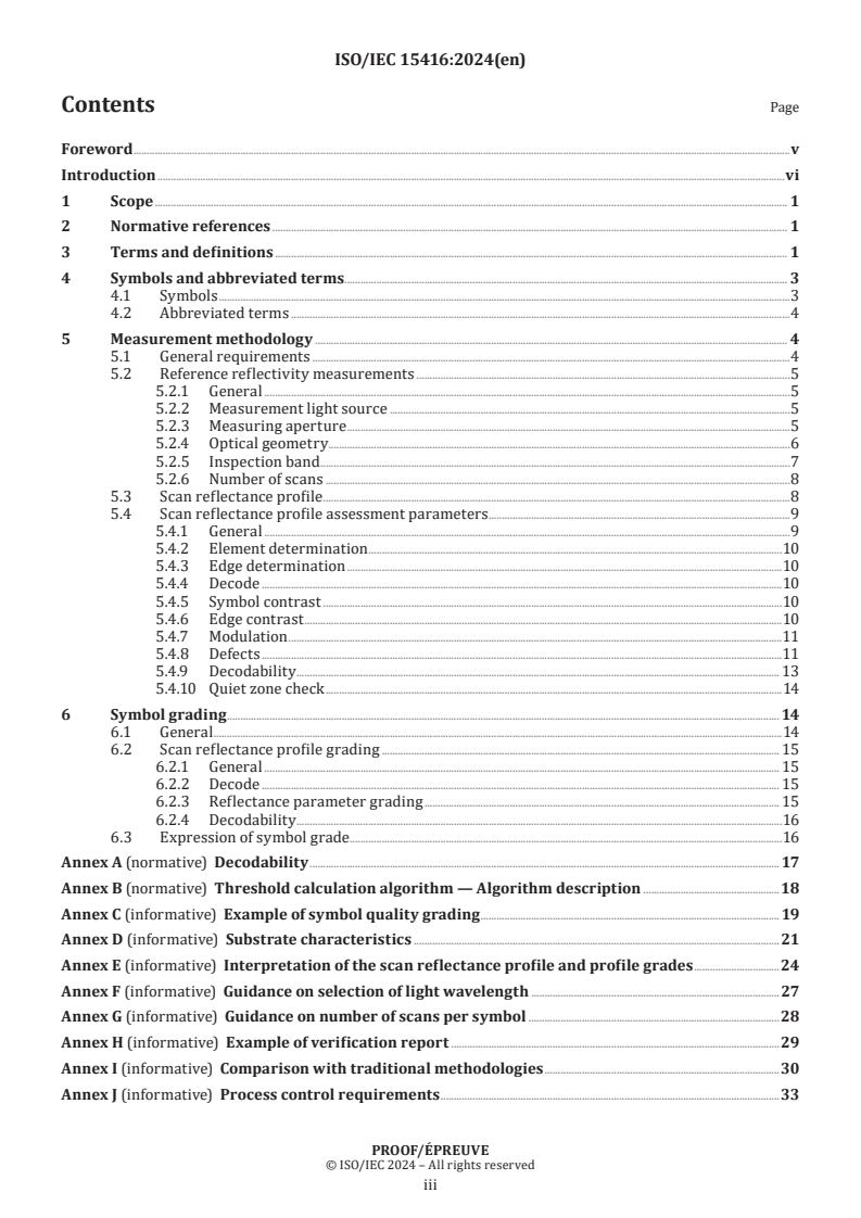 ISO/IEC 15416 - Automatic identification and data capture techniques — Bar code print quality test specification — Linear symbols
Released:11/6/2024