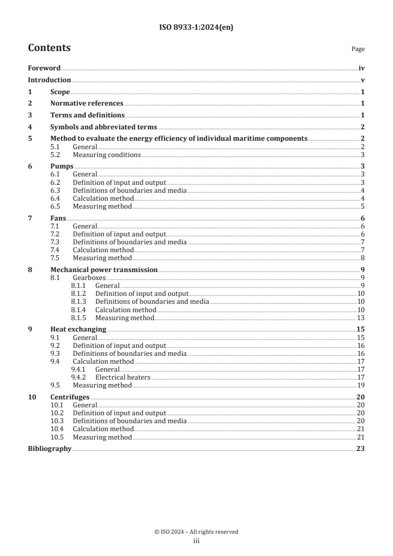 ISO 8933-1:2024 - Ships and marine technology — Energy efficiency — Part 1: Energy efficiency of individual maritime components
Released:11/22/2024