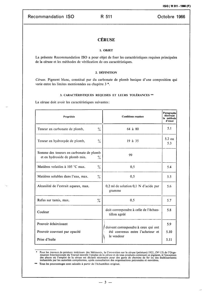 ISO/R 511:1966 - Title missing - Legacy paper document
Released:1/1/1966