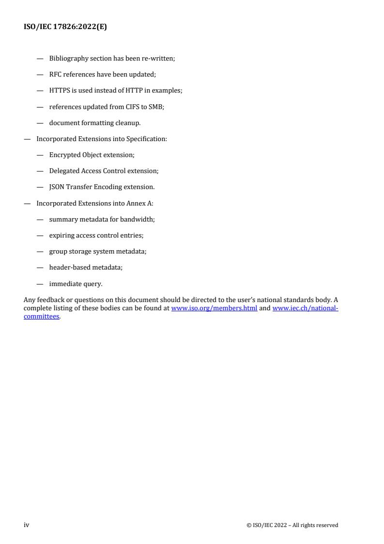 ISO/IEC 17826:2022 ISO/IEC 17826:2022 - Information technology — Cloud Data Management Interface (CDMI) Version 2.0.0
Released:5/19/2022 - Page 4 preview