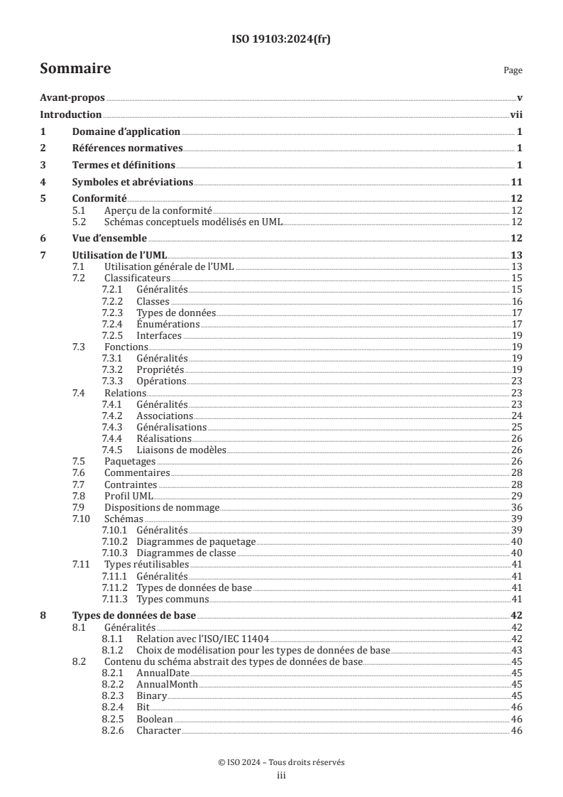 ISO 19103:2024 - Information géographique — Langage de schéma conceptuel
Released:27. 09. 2024