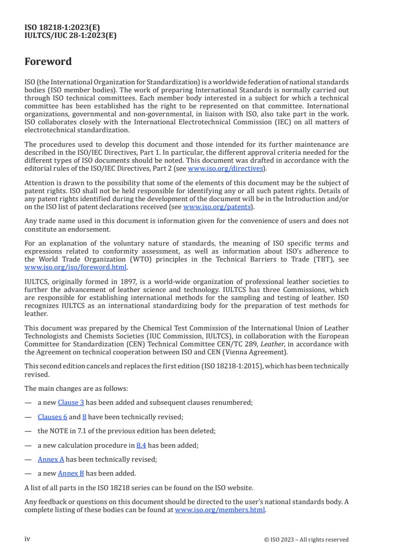 ISO 18218-1:2023 ISO 18218-1:2023 - Leather — Determination of ethoxylated alkylphenols (APEO) — Part 1: Direct method
Released:12. 06. 2023 - Page 4 preview