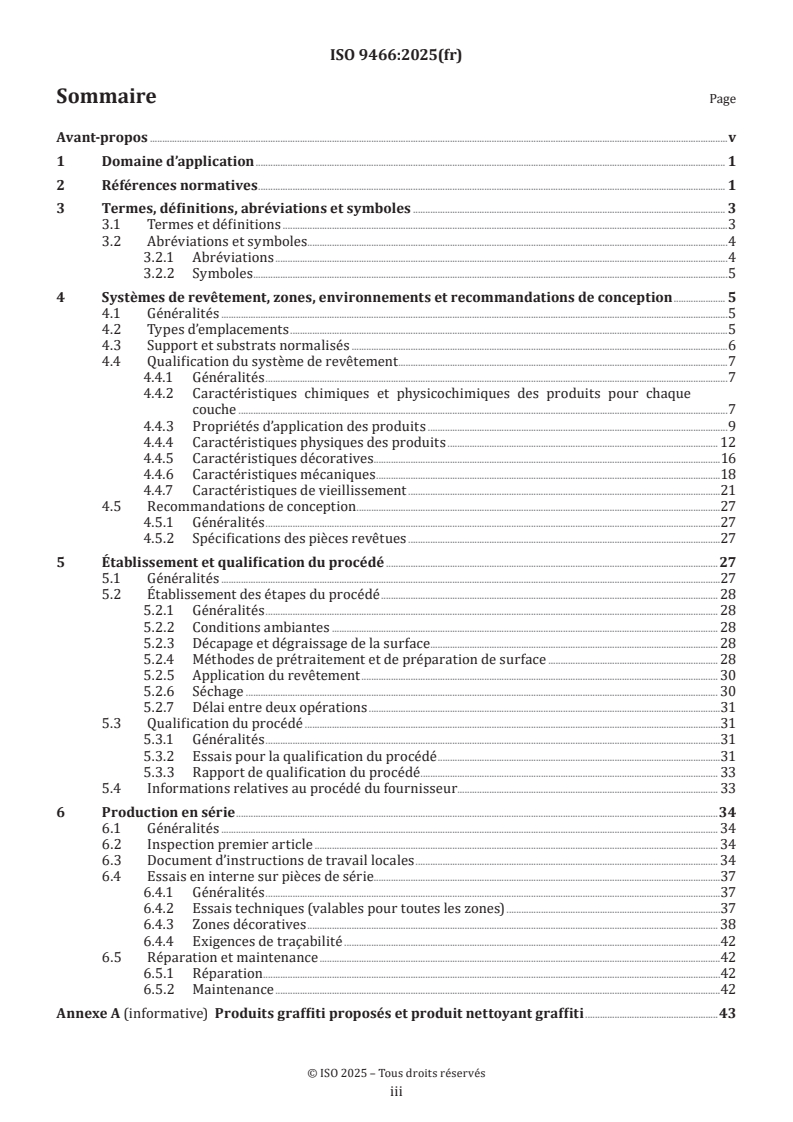 ISO 9466:2025 - Applications ferroviaires — Peinturage des véhicules ferroviaires destinés au transport de passagers
Released:29. 01. 2025