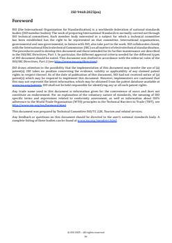 ISO 9468:2025 - Tourism and related services — Online travel agency (OTA) — Guidelines for online accommodation booking platform services
Released:20. 02. 2025 - Page 4 preview