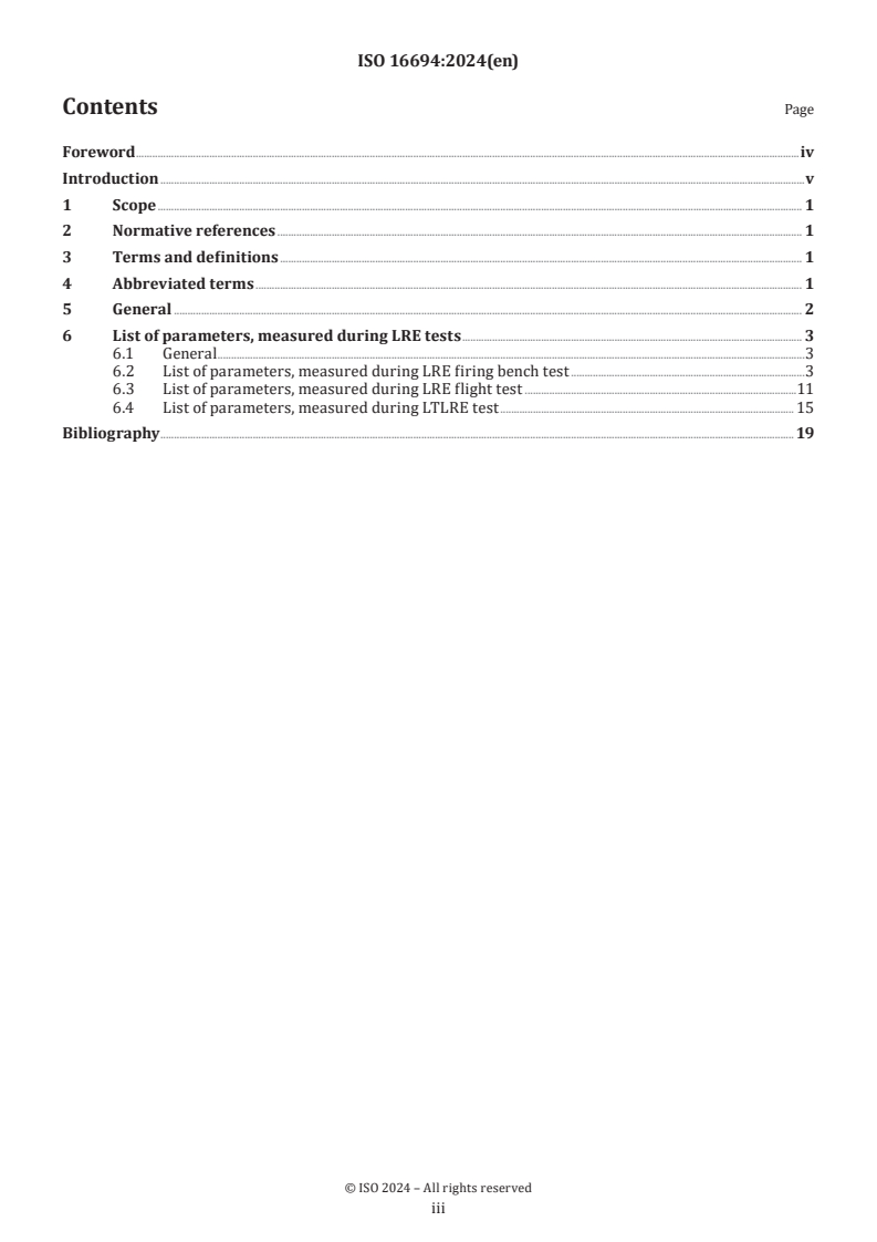 ISO 16694:2024 - Space systems — Measured parameters at firing bench and flight tests of liquid rocket engines
Released:16. 09. 2024