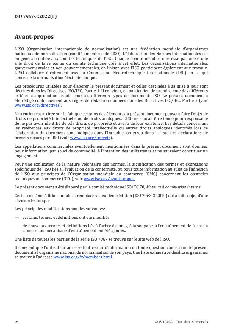 ISO 7967-3:2022 ISO 7967-3:2022 - Reciprocating internal combustion engines — Vocabulary of components and systems — Part 3: Valves, camshaft drives and actuating mechanisms
Released:19. 01. 2023 - Page 4 preview