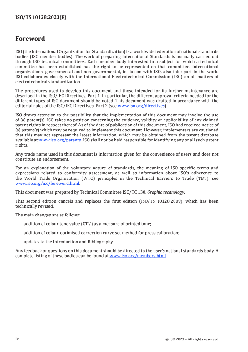 SIST-TS ISO/TS 10128:2024 ISO/TS 10128:2023 - Graphic technology — Methods of adjustment of the colour reproduction of a printing system to match a set of characterization data
Released:15. 11. 2023 - Page 4 preview
