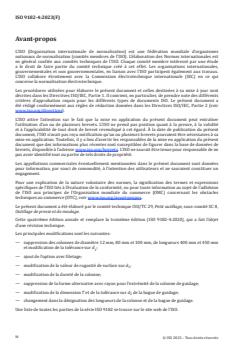 ISO 9182-4:2023 - Outillage de presse — Colonnes de guidage — Partie 4: Type C, colonnes à emmanchement conique et sa bague de guidage
Released:15. 08. 2023 - Page 4 preview