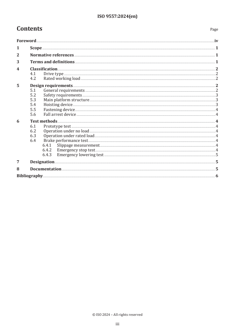 ISO 9557:2024 - Ships and marine technology — Wire rope lifting platform for inspection
Released:25. 01. 2024
