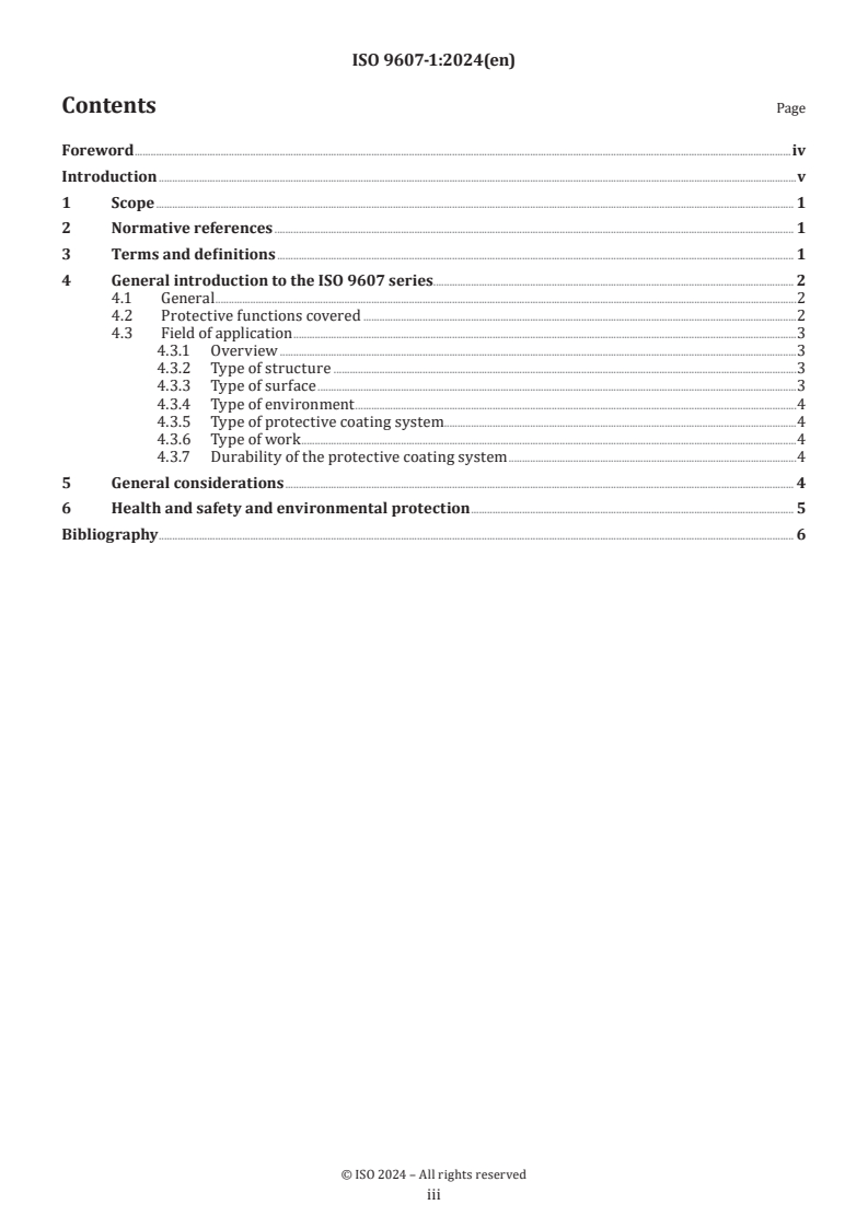 ISO 9607-1:2024 - Paints and varnishes — Protective coatings for concrete structures — Part 1: General introduction
Released:11/12/2024