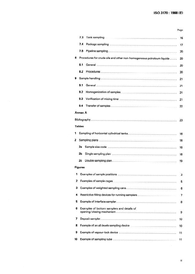 ISO 3170:1988 - Petroleum liquids -- Manual sampling