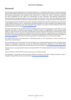 ISO 21474-3:2024 - In vitro diagnostic medical devices — Multiplex molecular testing for nucleic acids — Part 3: Interpretation and reports
Released:11/15/2024 - Page 4 preview