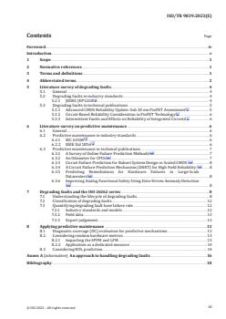 ISO/TR 9839:2023 - Road vehicles — Application of predictive maintenance to hardware with ISO 26262-5
Released:24. 08. 2023 - Page 3 preview