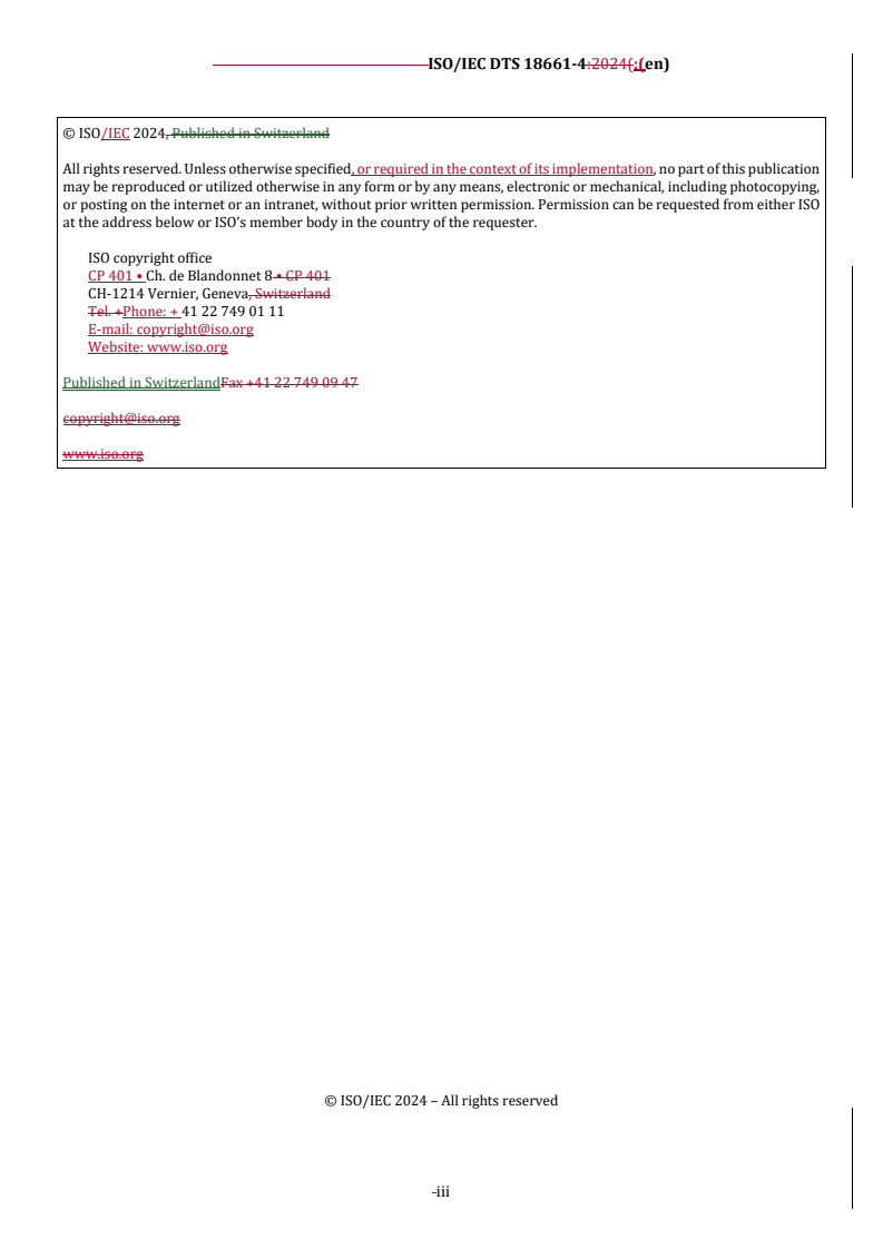 REDLINE ISO/IEC DTS 18661-4 - Programming languages, their environments, and system software interfaces — Floating-point extensions for C — Part 4: Supplementary functions
Released:11/22/2024