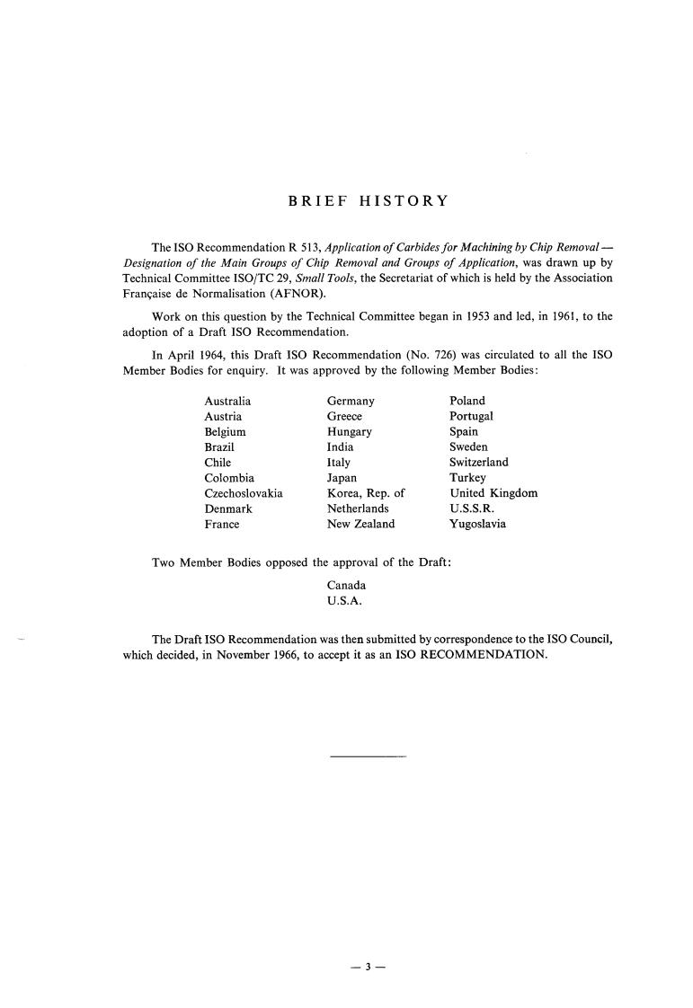 ISO/R 513:1966 - Title missing - Legacy paper document
Released:1/1/1966