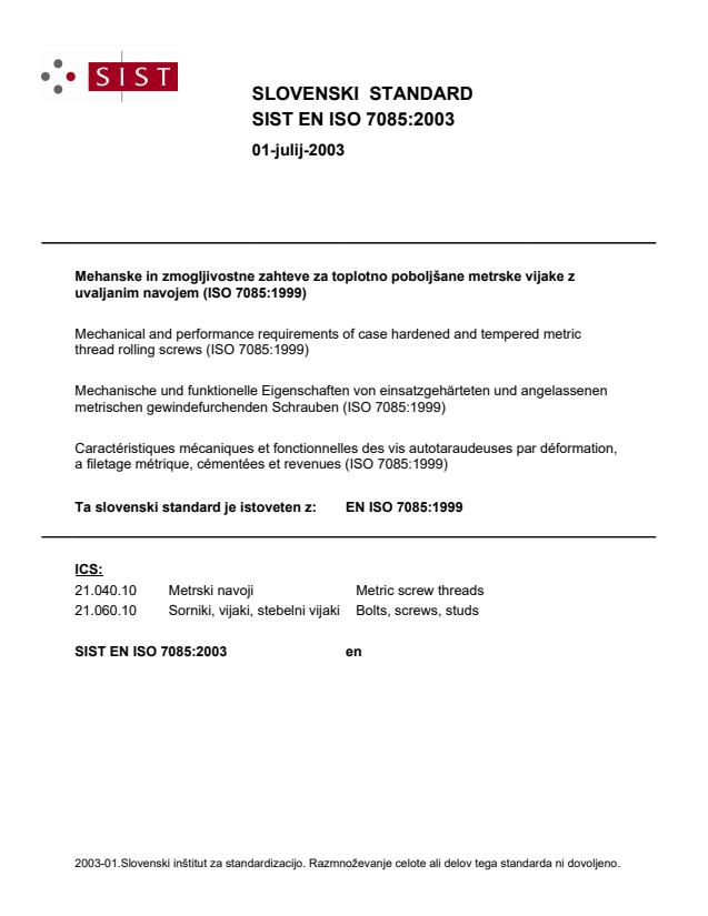 EN ISO 7085:2003