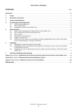 ISO 12224-1:2024 ISO 12224-1:2024 - Solder wire, solid and flux-cored — Specification and test methods — Part 1: Classification and performance requirements
Released:3. 05. 2024 - Page 3 preview
