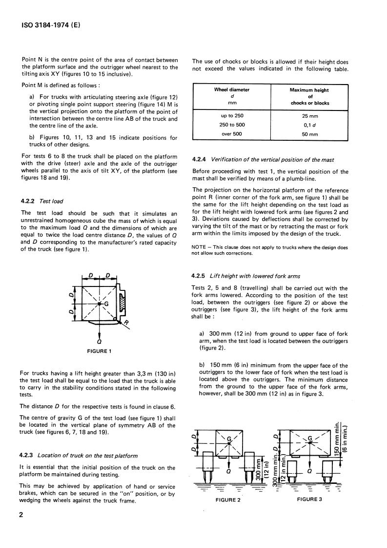 ISO 3184:1974 ISO 3184:1974 - Reach and straddle fork lift trucks — Stability tests
Released:12/1/1974 - Page 4 preview