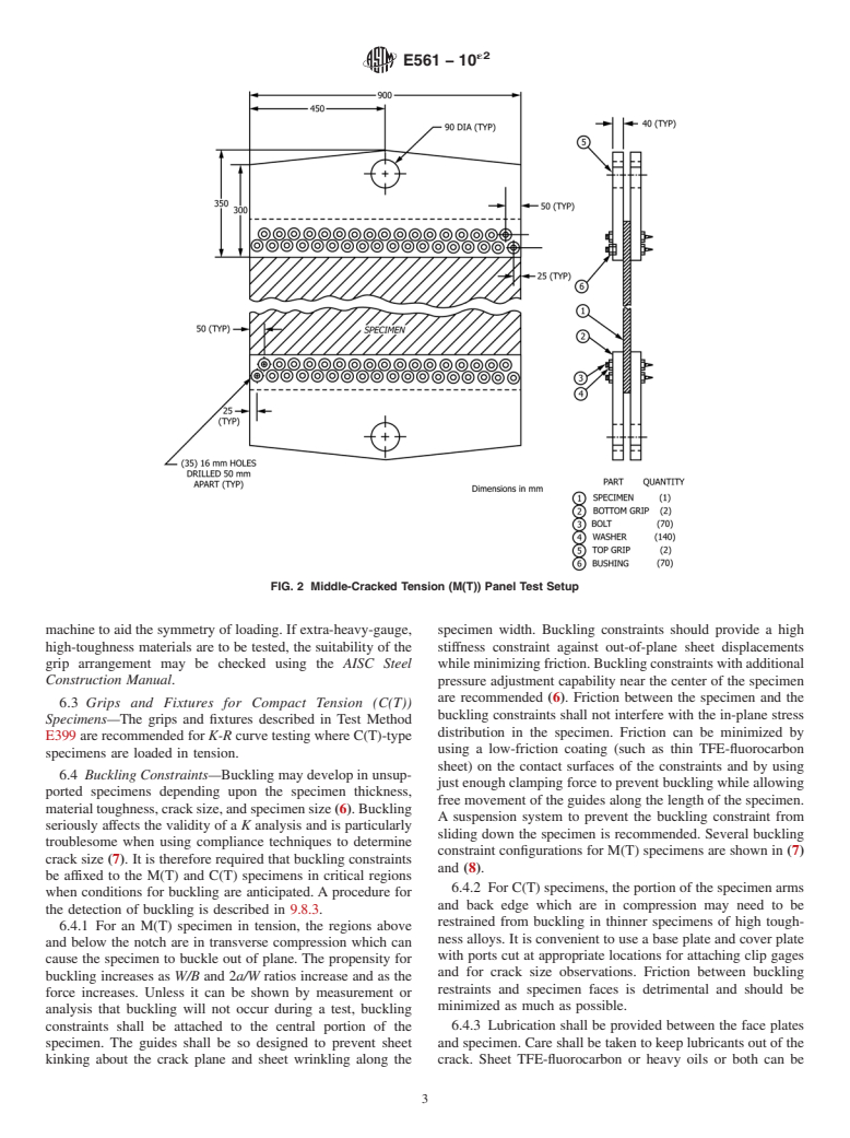 ASTM E561-10e2 - Standard Test Method for  <emph type="bdit">K-R</emph> Curve Determination