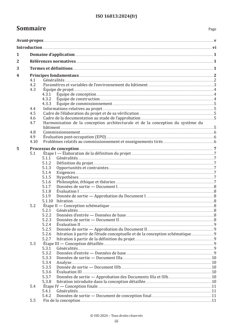 ISO 16813:2024 - Conception de l’environnement des bâtiments — Environnement intérieur — Principes généraux
Released:11/1/2024