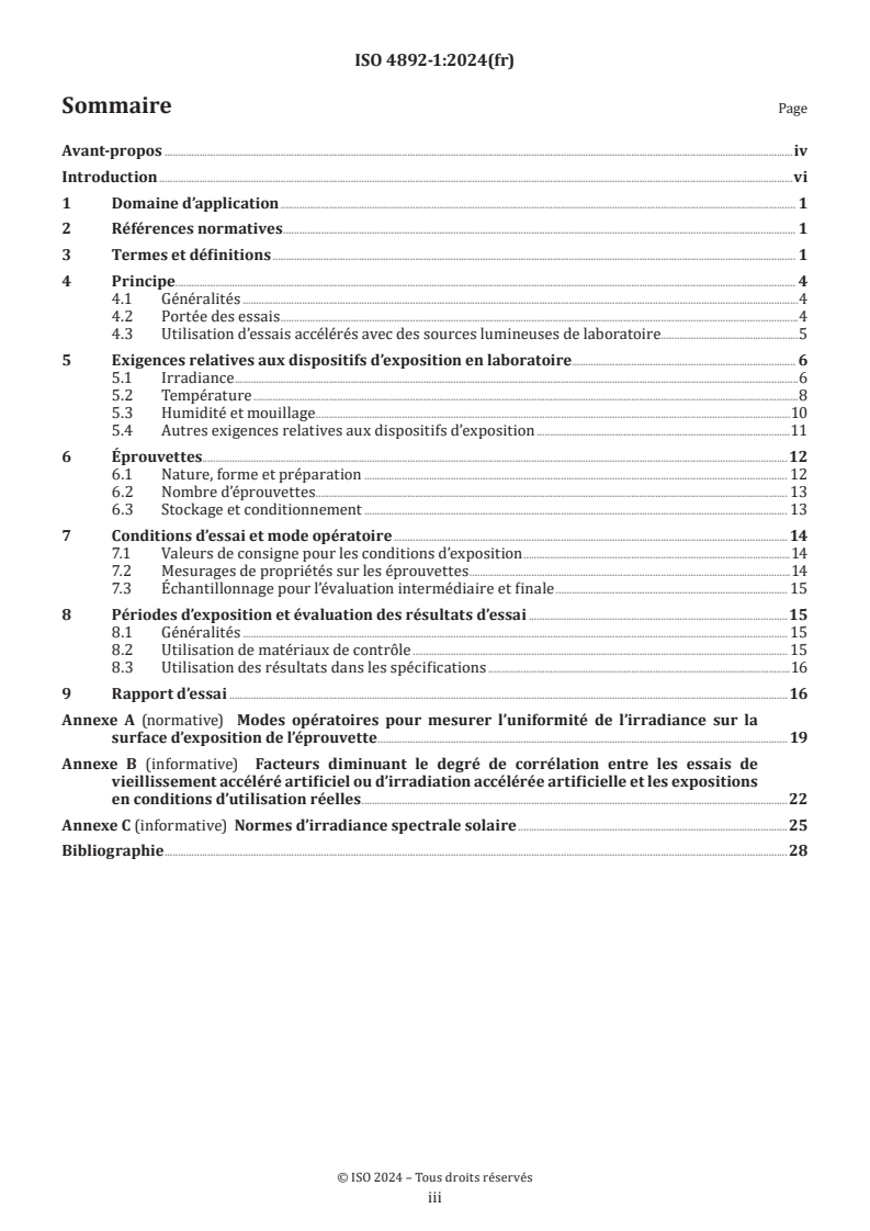 ISO 4892-1:2024 - Plastiques — Méthodes d'exposition à des sources lumineuses de laboratoire — Partie 1: Lignes directrices générales et exigences
Released:2. 10. 2024