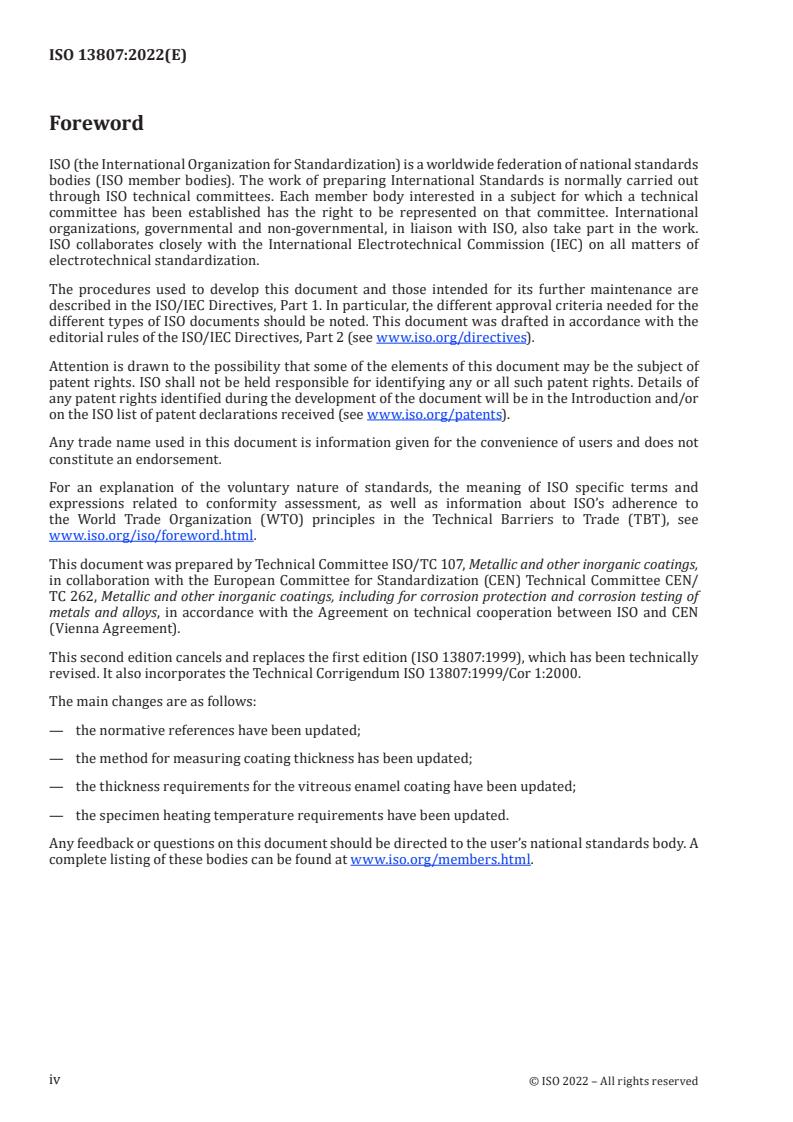 ISO 13807:2022 ISO 13807:2022 - Vitreous and porcelain enamels — Determination of crack formation temperature in the thermal shock testing of enamels for the chemical industry
Released:14. 10. 2022 - Page 4 preview