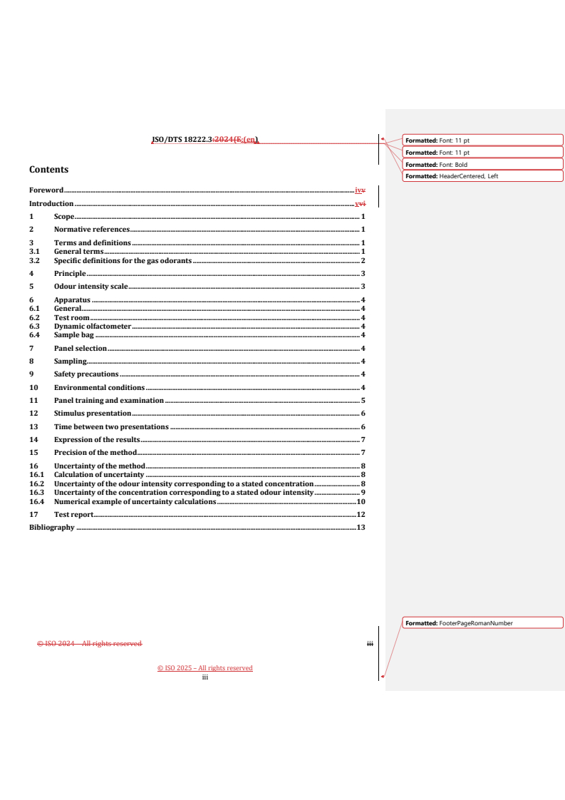 REDLINE ISO/DTS 18222.3 - Natural gas — Correlation between odorant concentration in air and odour intensity
Released:8. 05. 2025